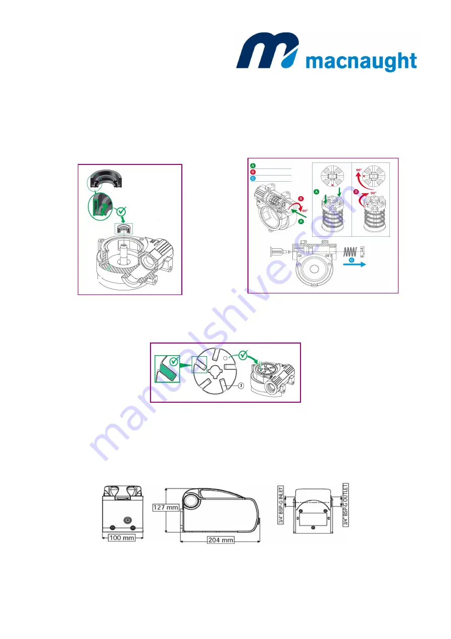 Macnaught MDT100L Instruction Manual Download Page 12