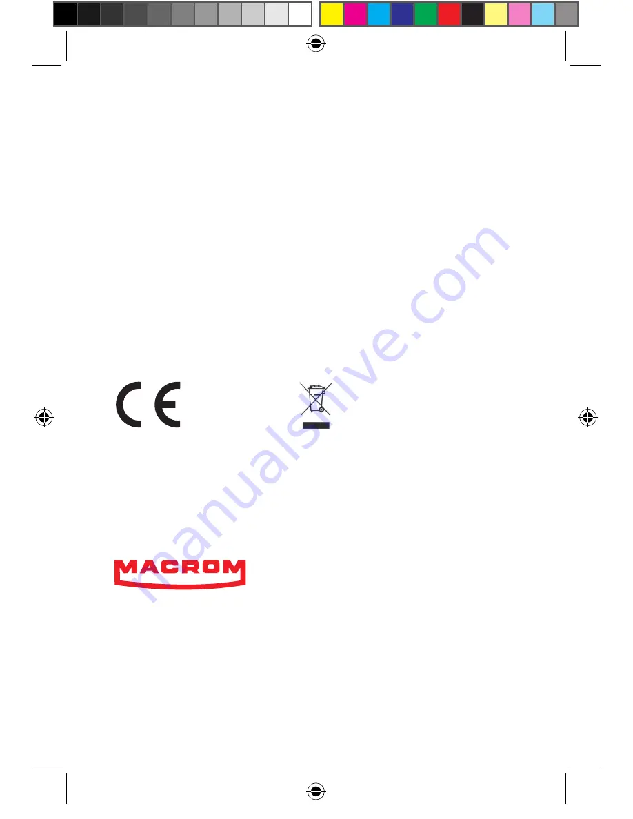 Macrom M-HPB30.B User Manual Download Page 16