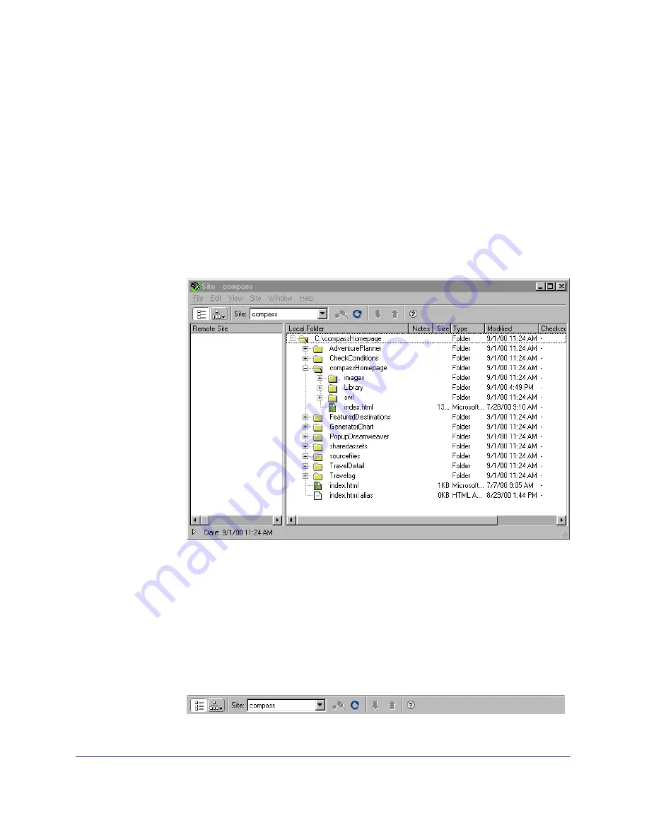 MACROMEDIA 38028779 - Macromedia Dreamweaver - Mac Скачать руководство пользователя страница 108