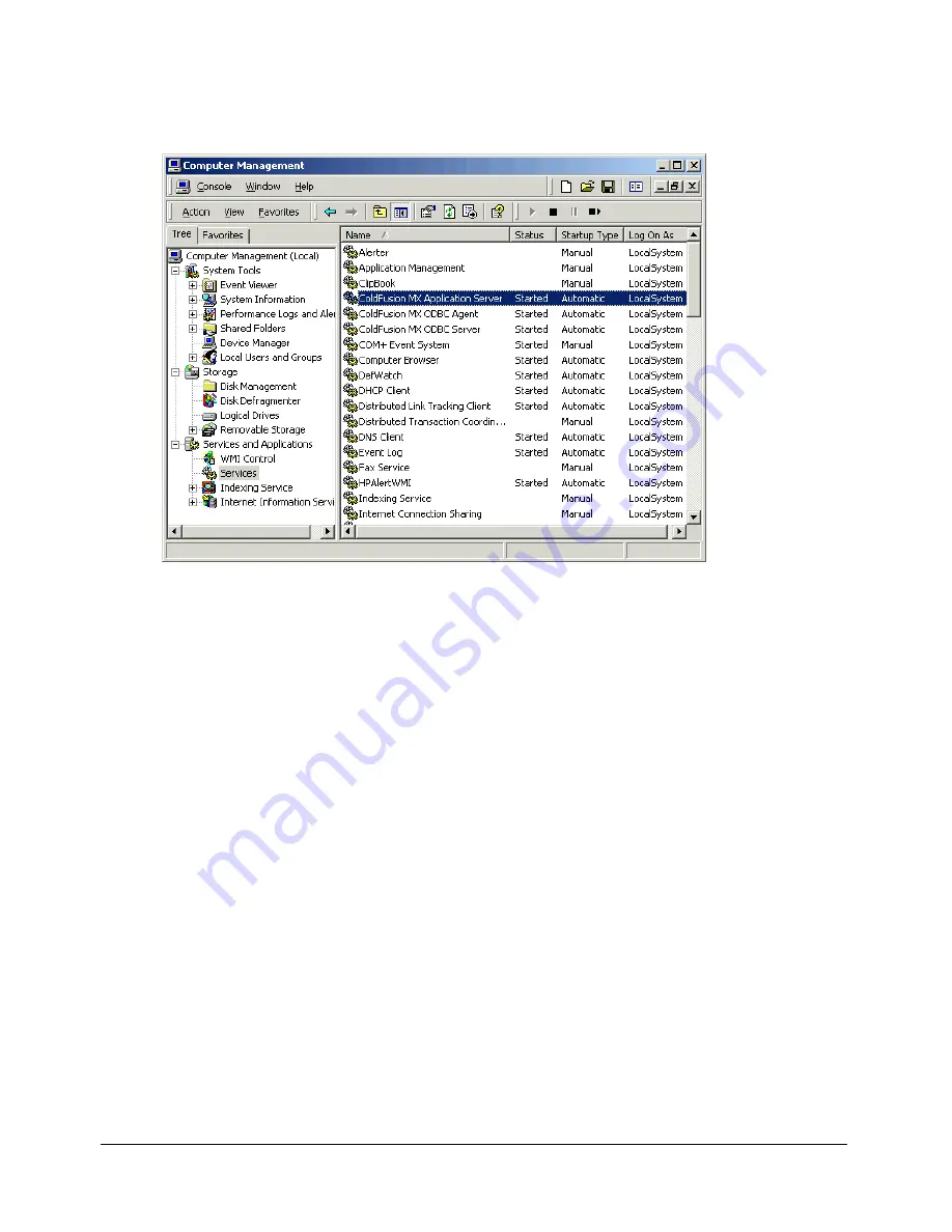 MACROMEDIA COLDFUSION MX 61 - CONFIGURING AND ADMINISTERING COLDFUSION... Скачать руководство пользователя страница 64