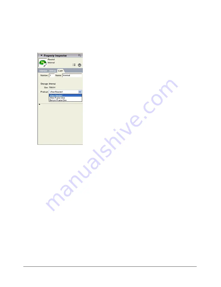 MACROMEDIA DIRECTOR MX 2004-USING DIRECTOR Use Manual Download Page 38