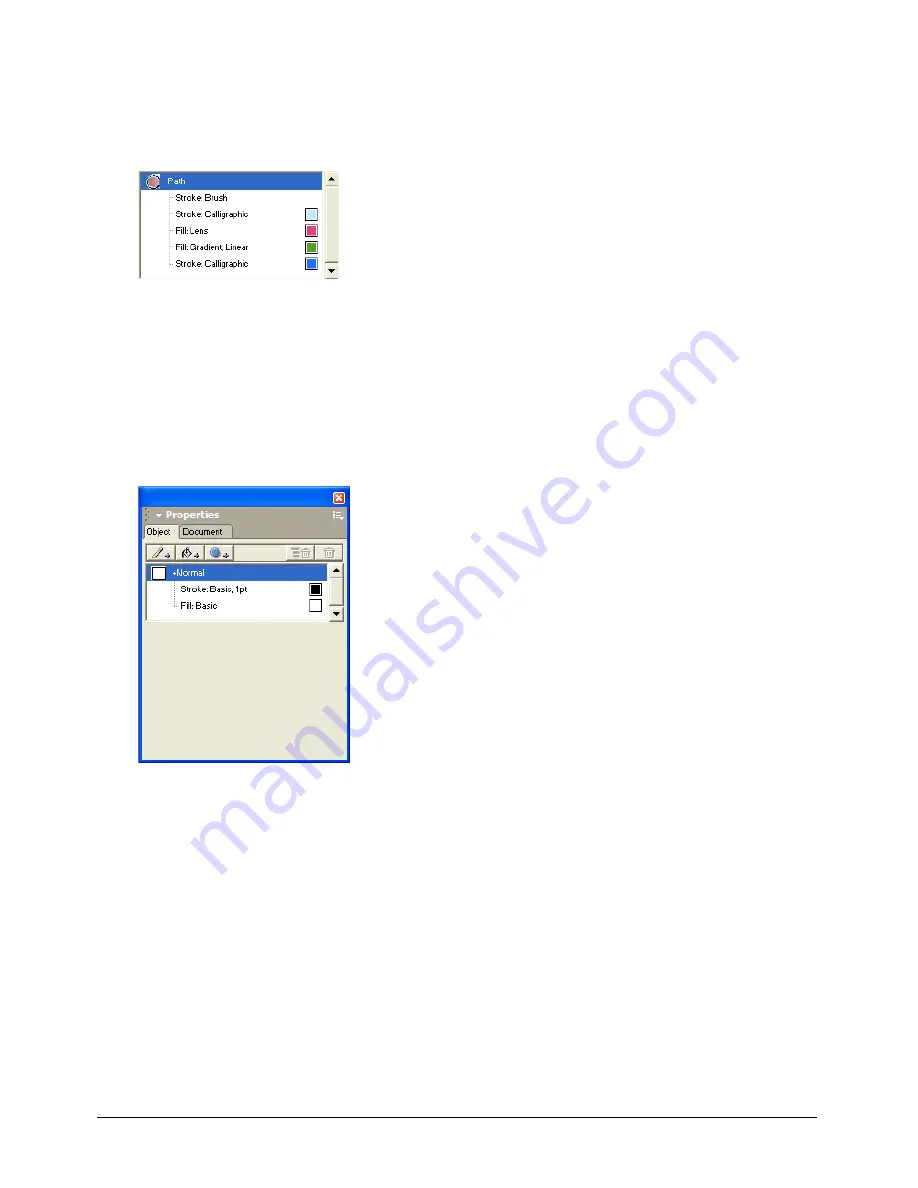 MACROMEDIA FREEHAND MX 11 Use Manual Download Page 108