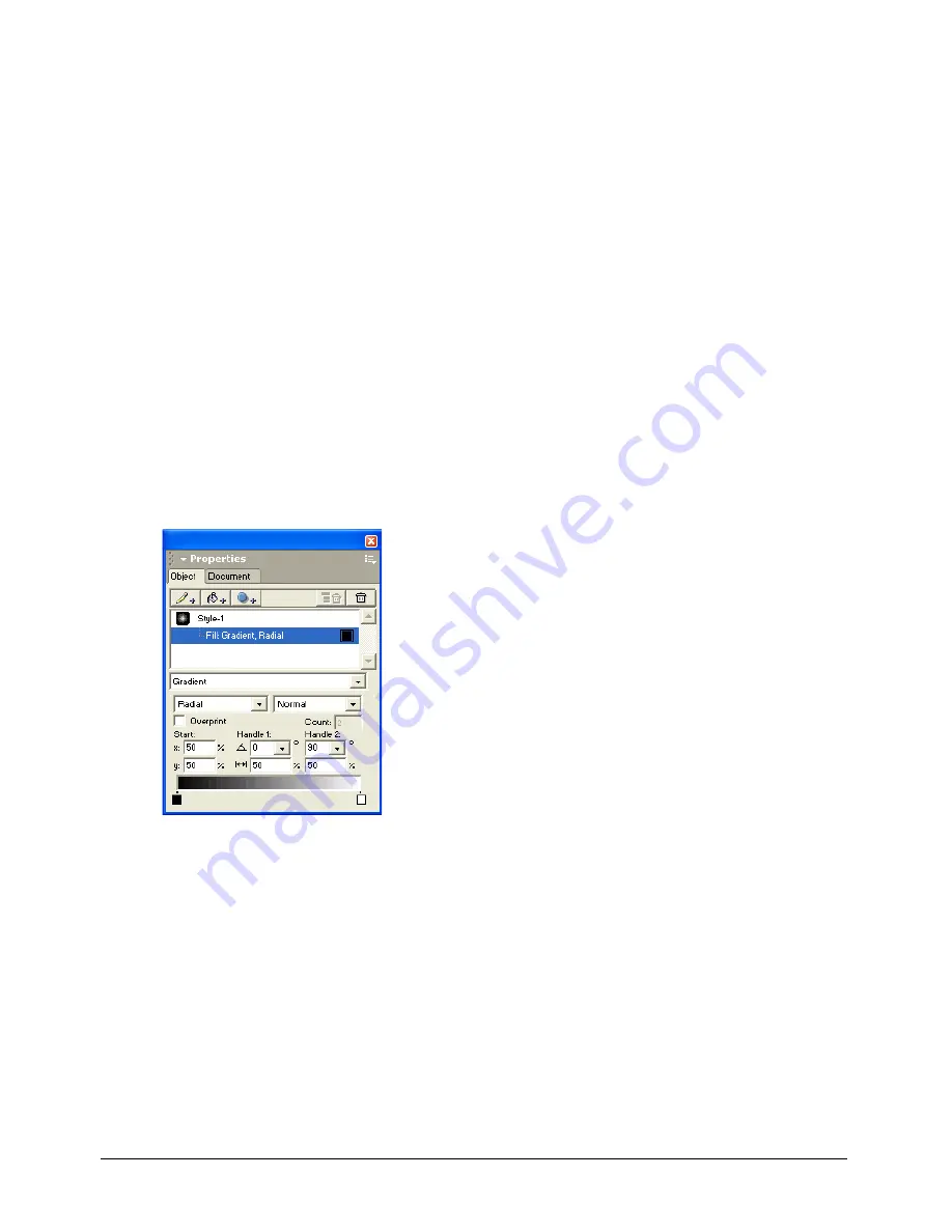 MACROMEDIA FREEHAND MX 11 Use Manual Download Page 305