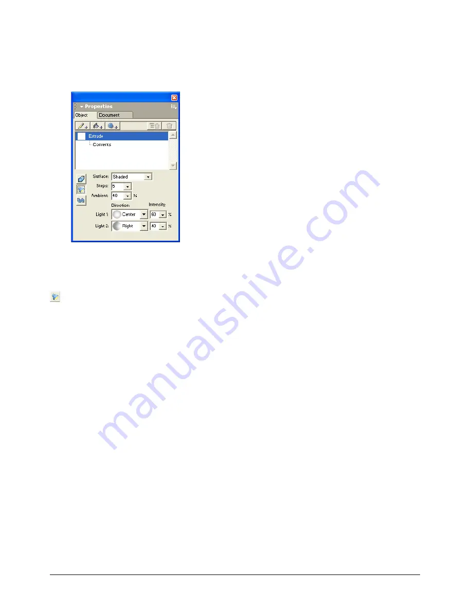 MACROMEDIA FreeHand MX Use Manual Download Page 209