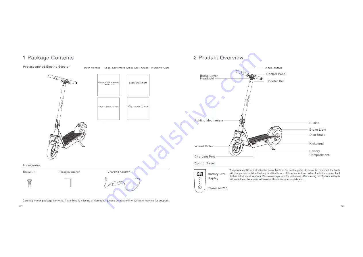 Macwheel ESS2 Quick Start Manual Download Page 3