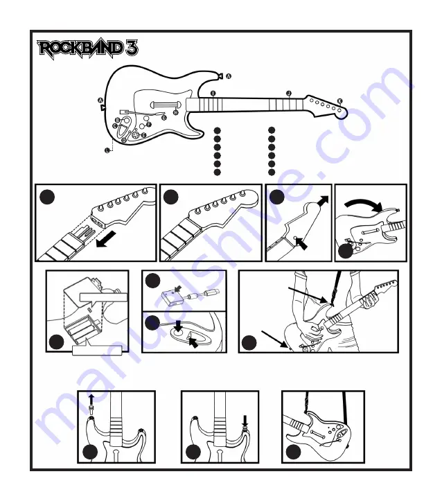 Mad Catz ROCK BAND 3 3 User Manual Download Page 4