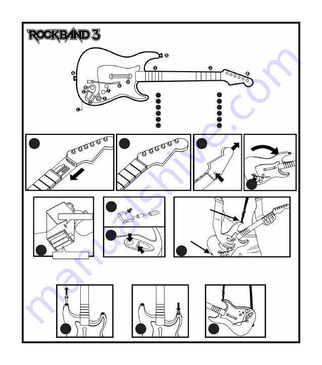 Mad Catz ROCK BAND 3 3 Скачать руководство пользователя страница 13