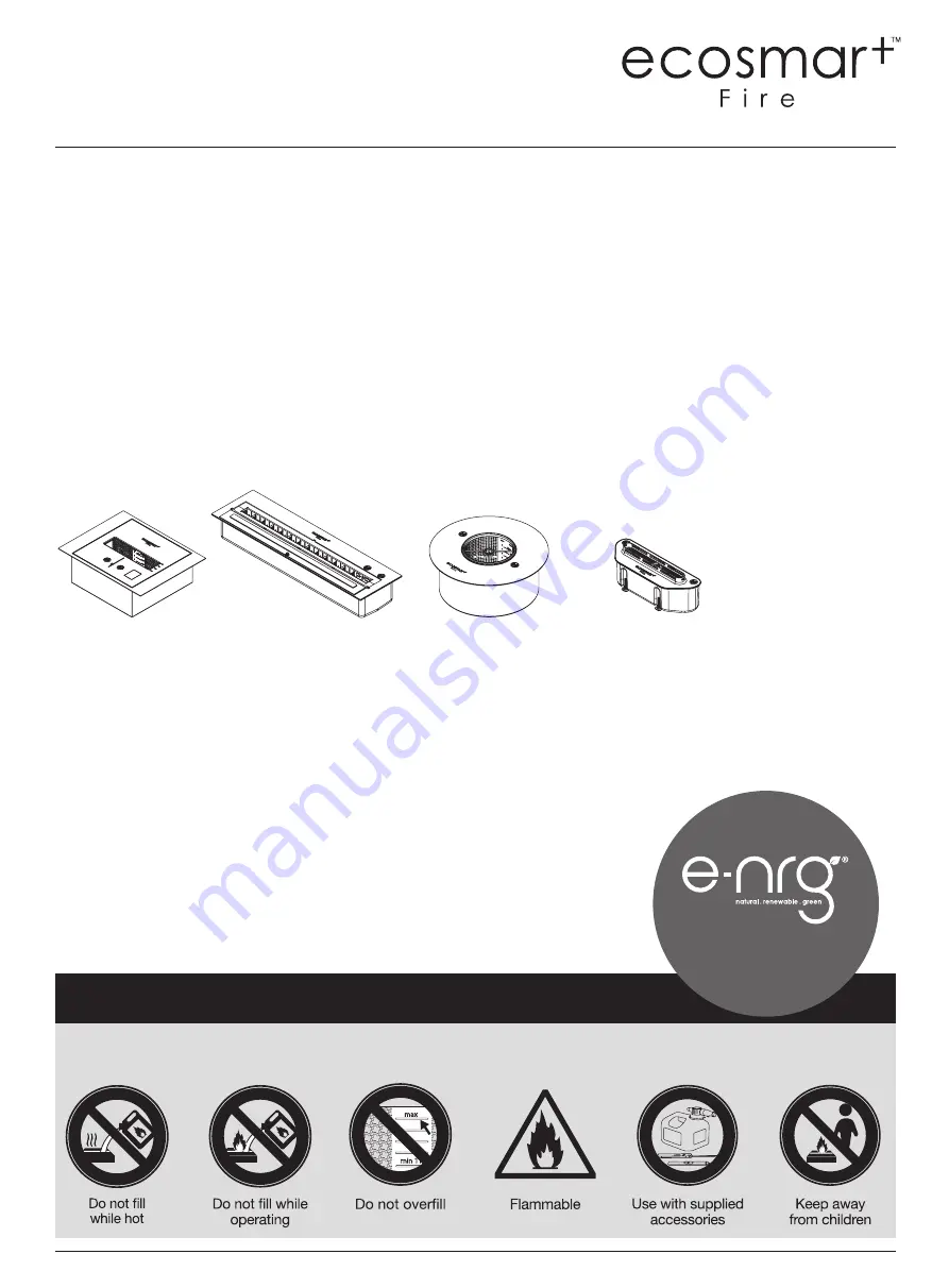 MAD Ecosmart Fire AB Series Скачать руководство пользователя страница 1