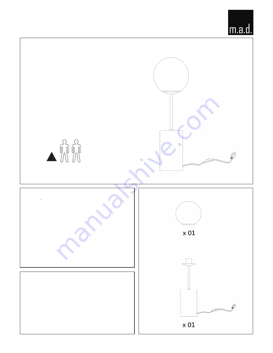 MAD pier G46GT GLOBE Quick Start Manual Download Page 1