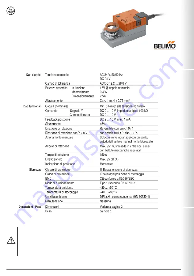 Madas DN 50 Technical Manual Download Page 7