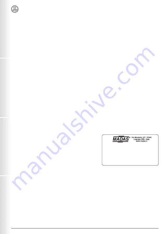 Madas EVF-1-3-6 Manual Download Page 20