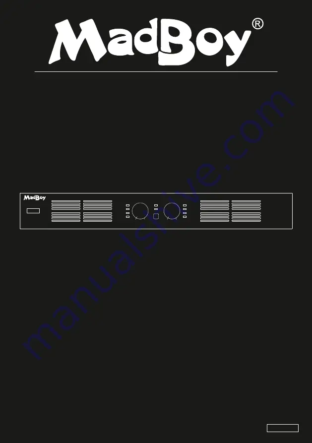 MadBoy F-LOUD 370 Скачать руководство пользователя страница 1