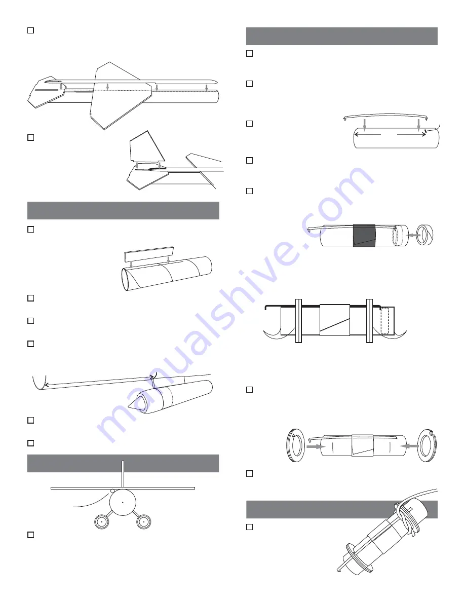 Madcow Rocketry Mini Bomarc Скачать руководство пользователя страница 3