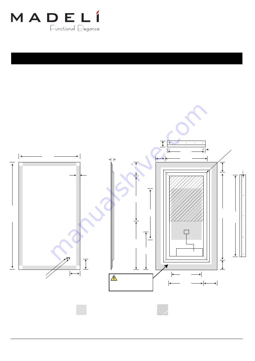 Madeli Slique TRANQUILITY IM-TR2042-00 Specifications, Installation And User’S Manual Download Page 8