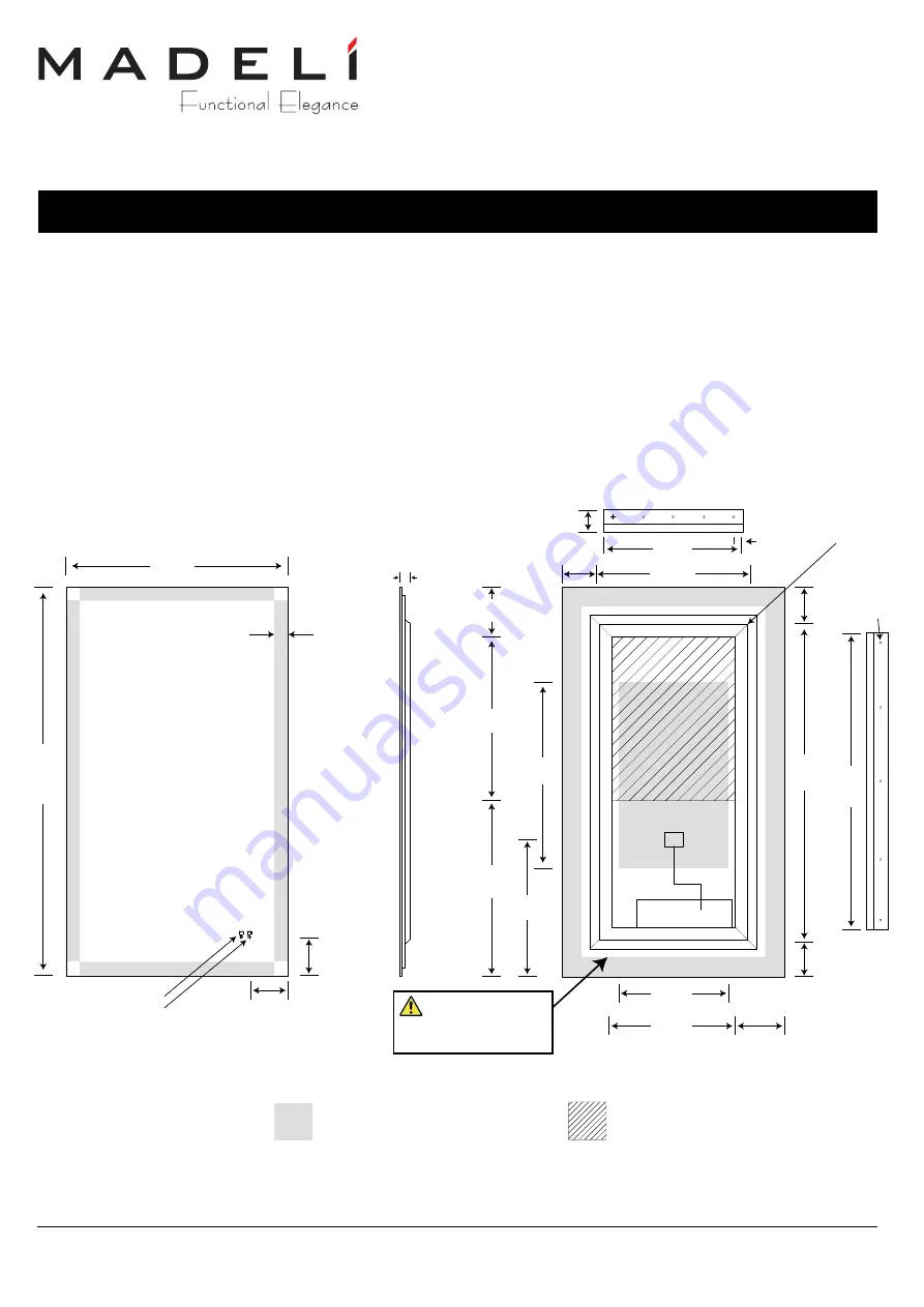 Madeli Slique TRANQUILITY IM-TR2042-00 Specifications, Installation And User’S Manual Download Page 10