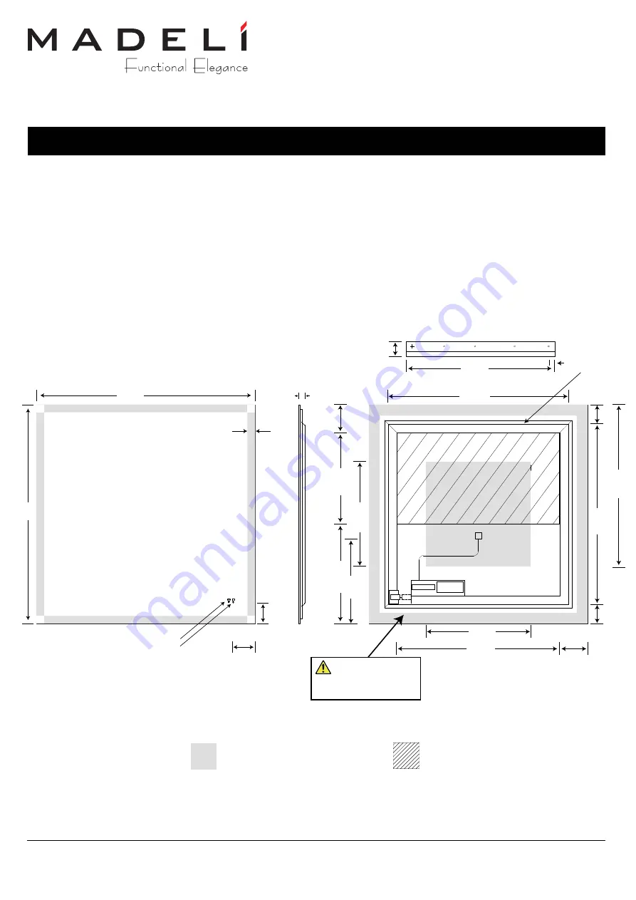 Madeli Slique TRANQUILITY IM-TR2042-00 Specifications, Installation And User’S Manual Download Page 11