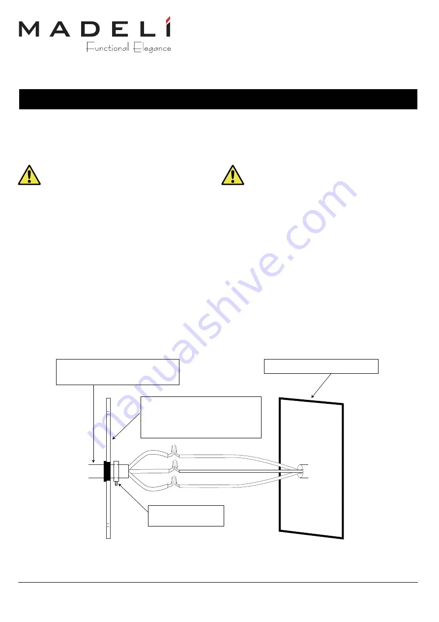 Madeli Slique TRANQUILITY IM-TR2042-00 Specifications, Installation And User’S Manual Download Page 22