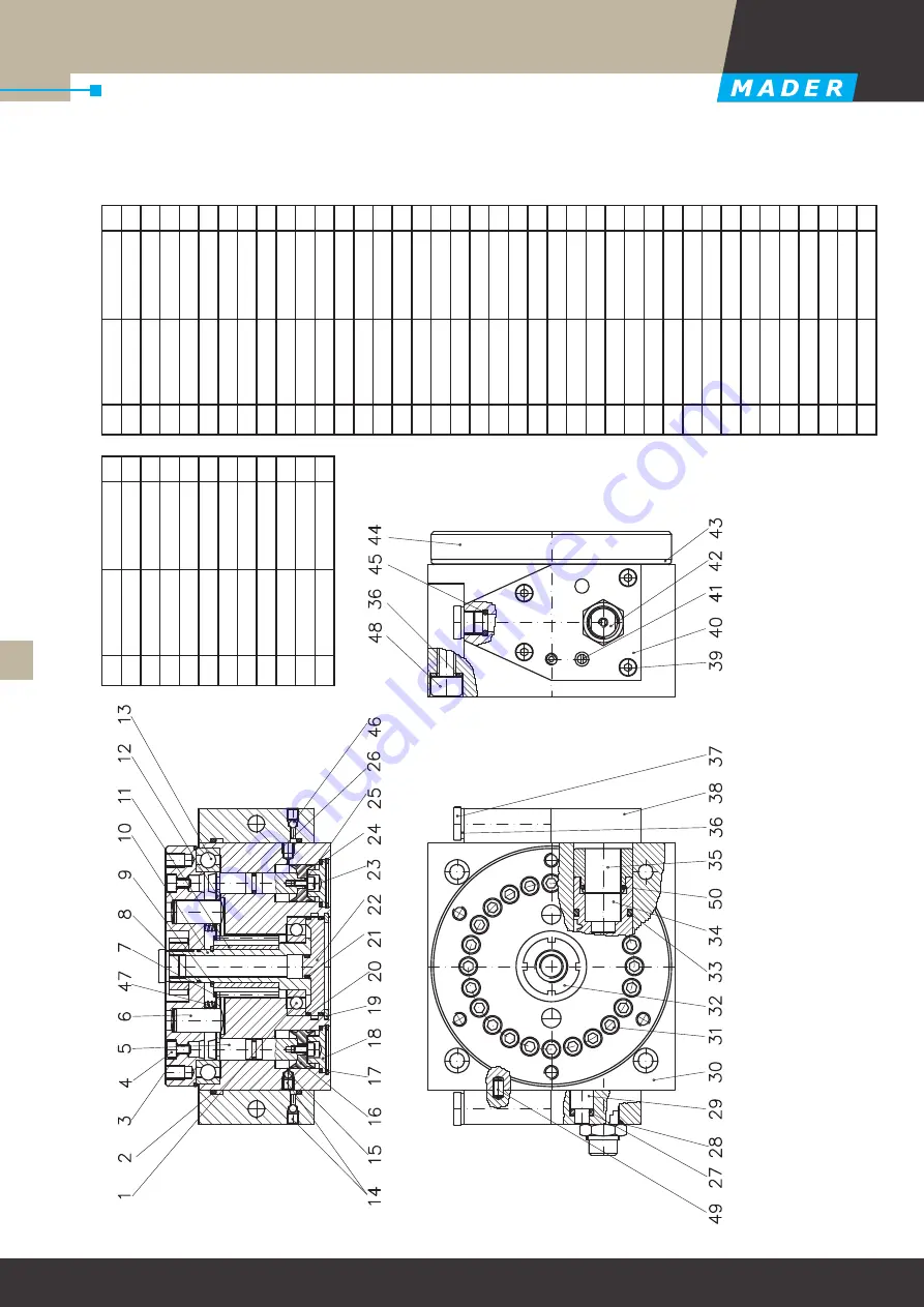 MADER RSE-K-3 Series Operating Manual Download Page 54