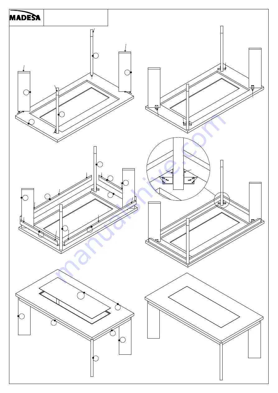 Madesa Moveis Branco Brilh 5178A Assembly Download Page 2