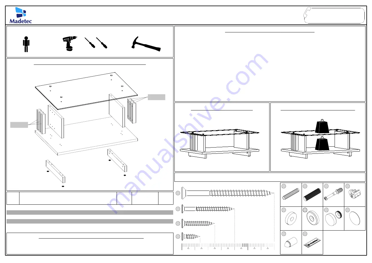 Madetec 304 FRIZZ Assembly Instructions Download Page 1