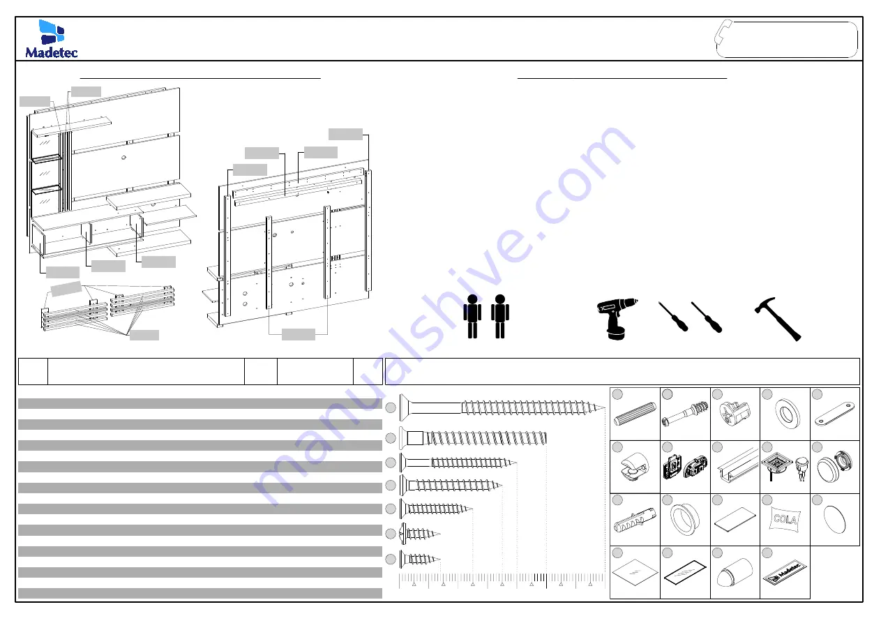 Madetec FRIZZ SUPREME Assembly Instructions Manual Download Page 1