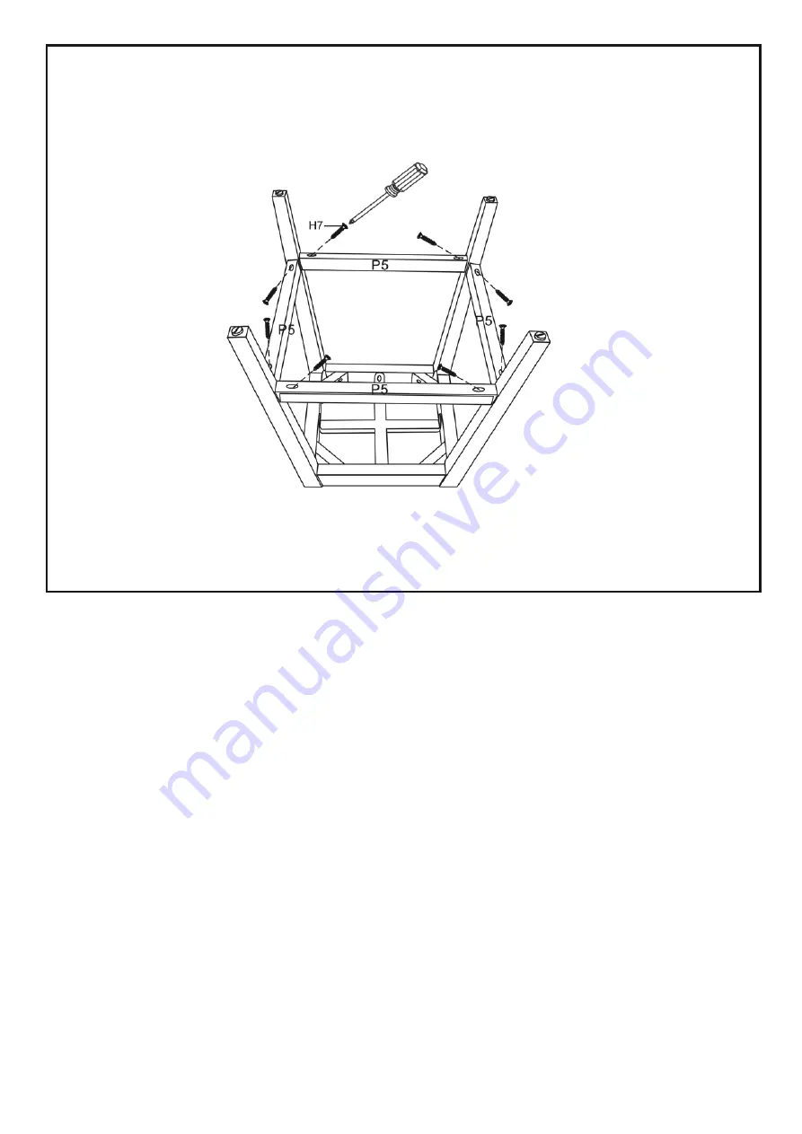 Madison Park Emmett D600004676 Assembly Instructions Manual Download Page 3