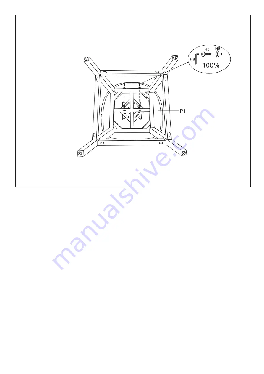 Madison Park Emmett D600004676 Assembly Instructions Manual Download Page 6