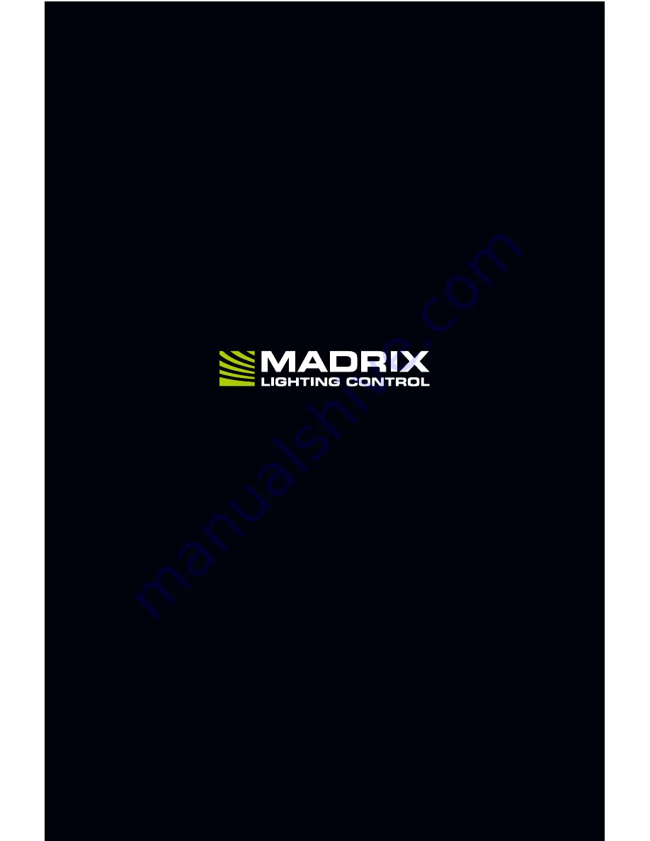 MADRIX ORION Quick Start Manual Download Page 32