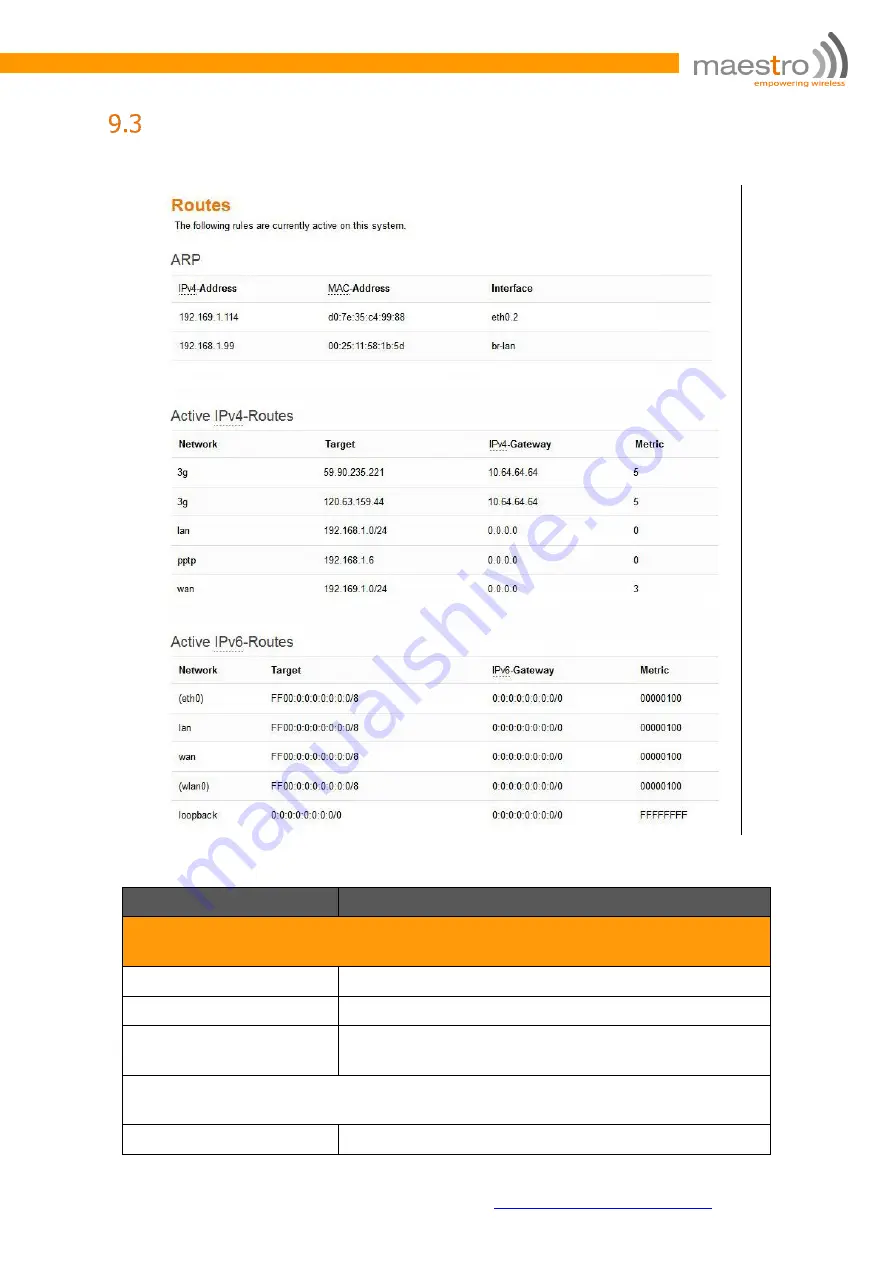 Maestro E205XT02 User Manual Download Page 43