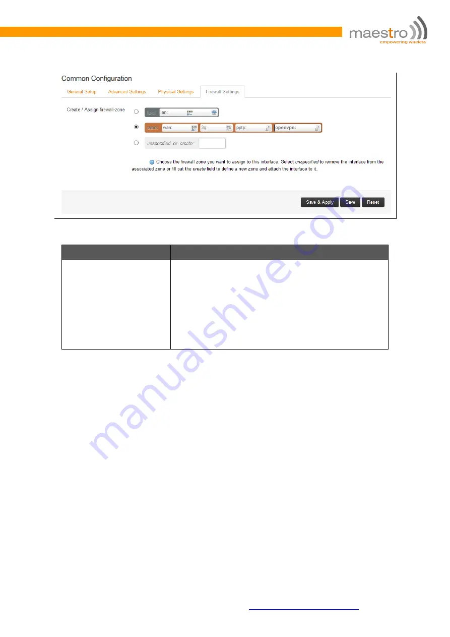 Maestro E205XT02 User Manual Download Page 128