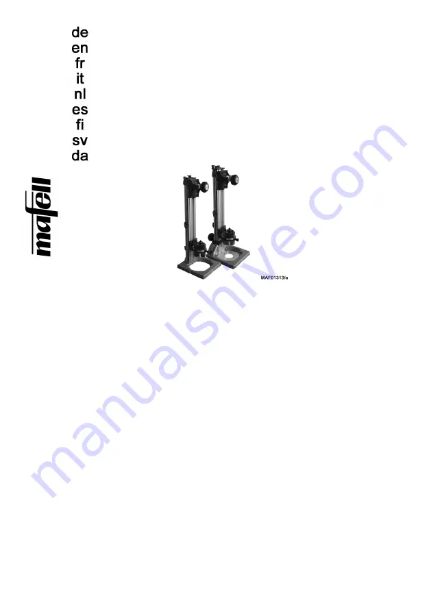 Mafell BST 650S Translation Of The Original Operating Instructions Download Page 1