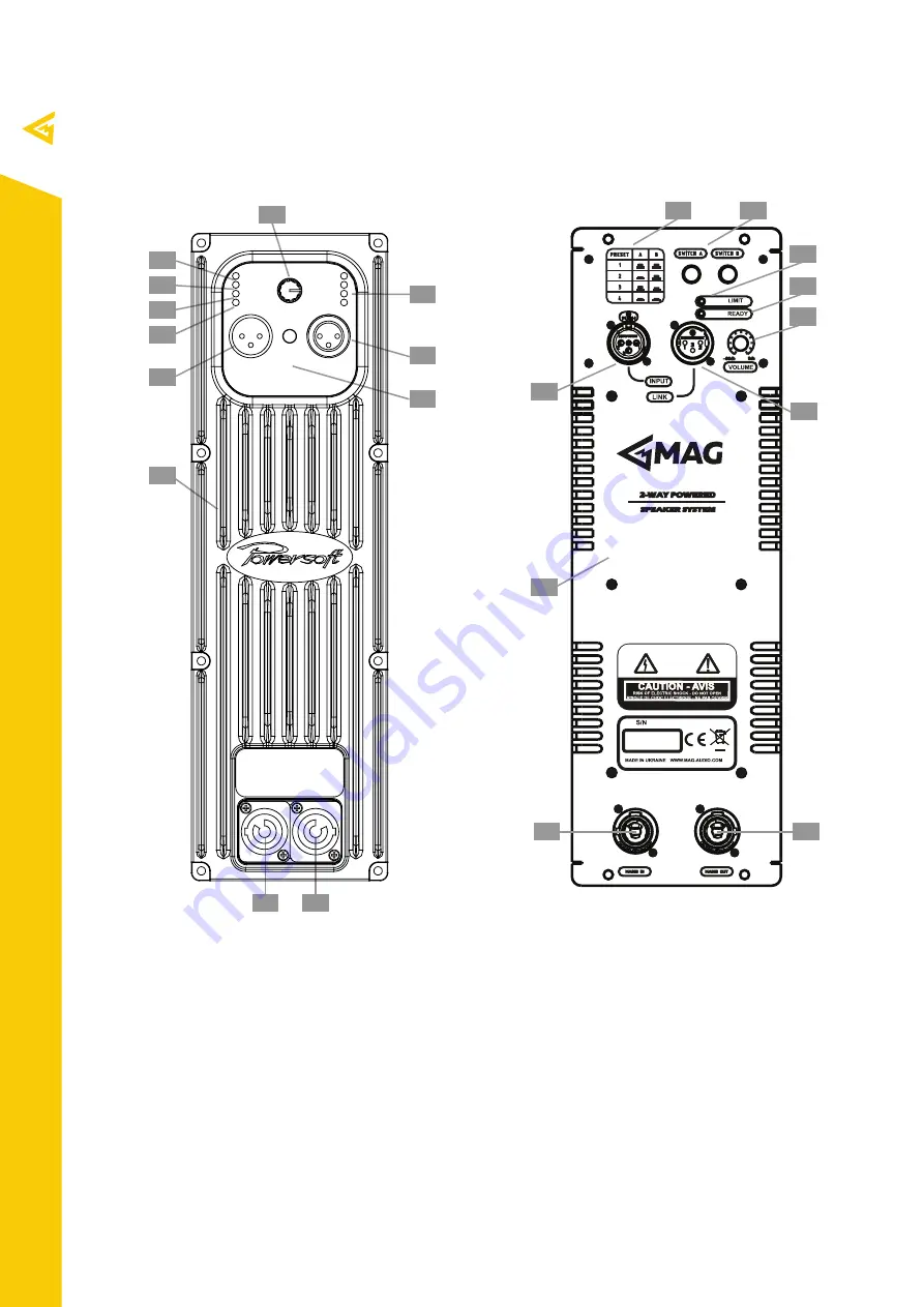 MAG Audio Fly Series User Manual Download Page 14