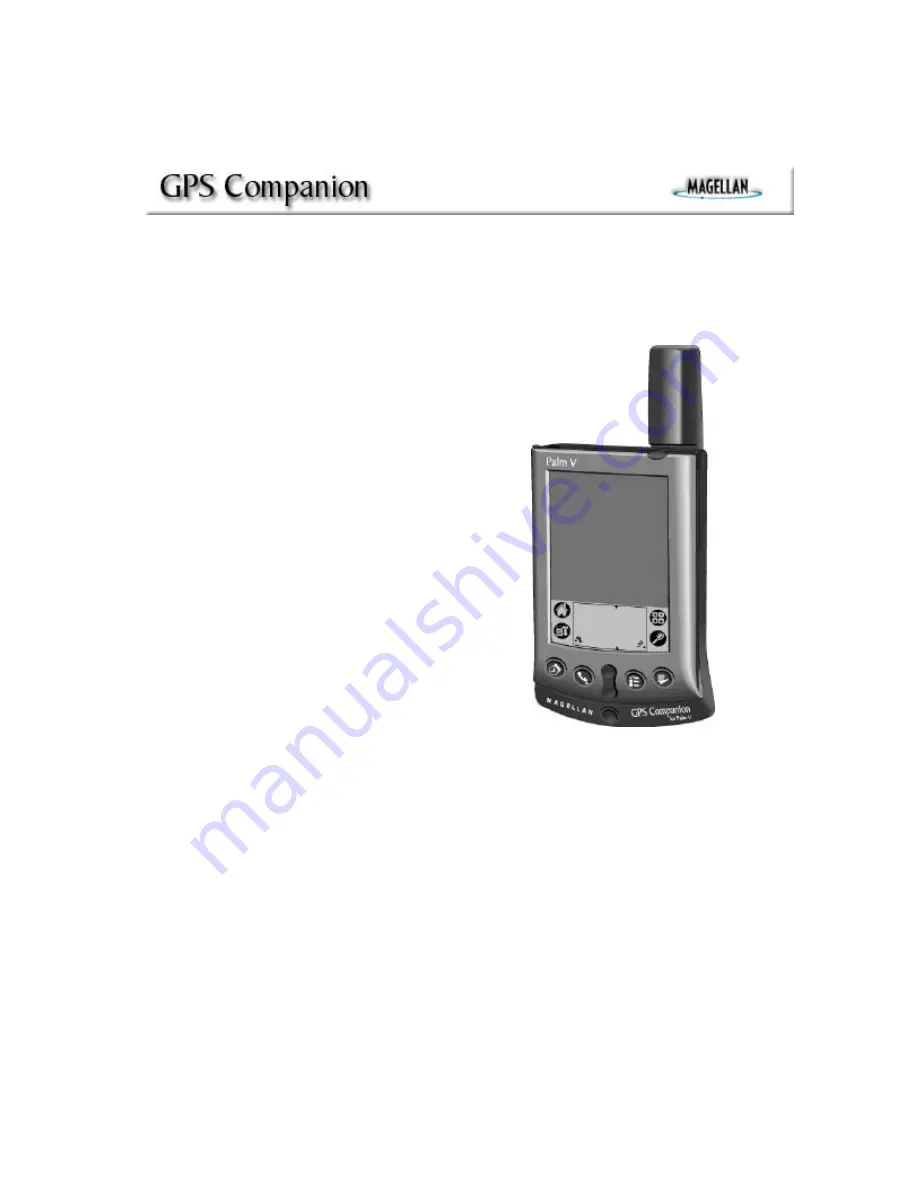 Magellan 980588-01 - GPS Companion For Palm V/Vx Скачать руководство пользователя страница 4