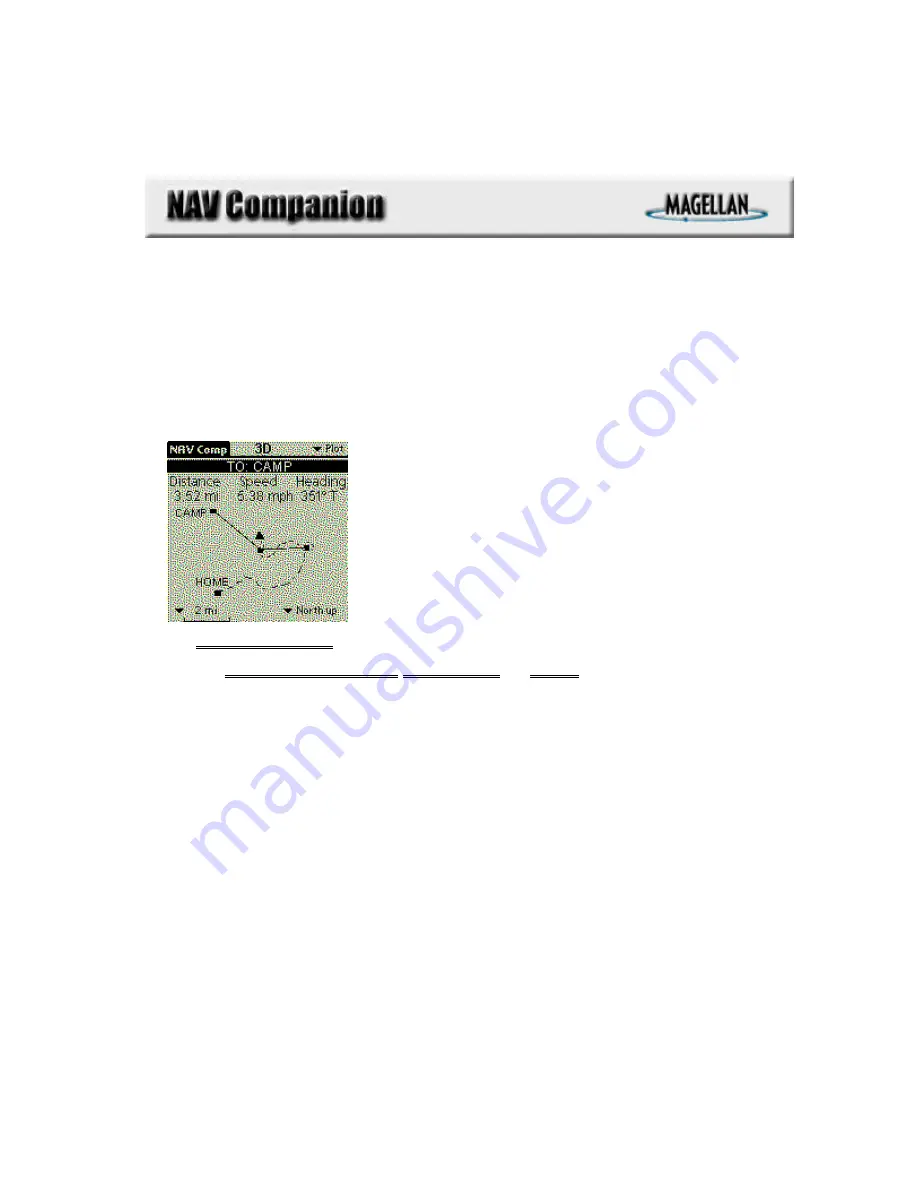 Magellan 980588-01 - GPS Companion For Palm V/Vx Скачать руководство пользователя страница 66