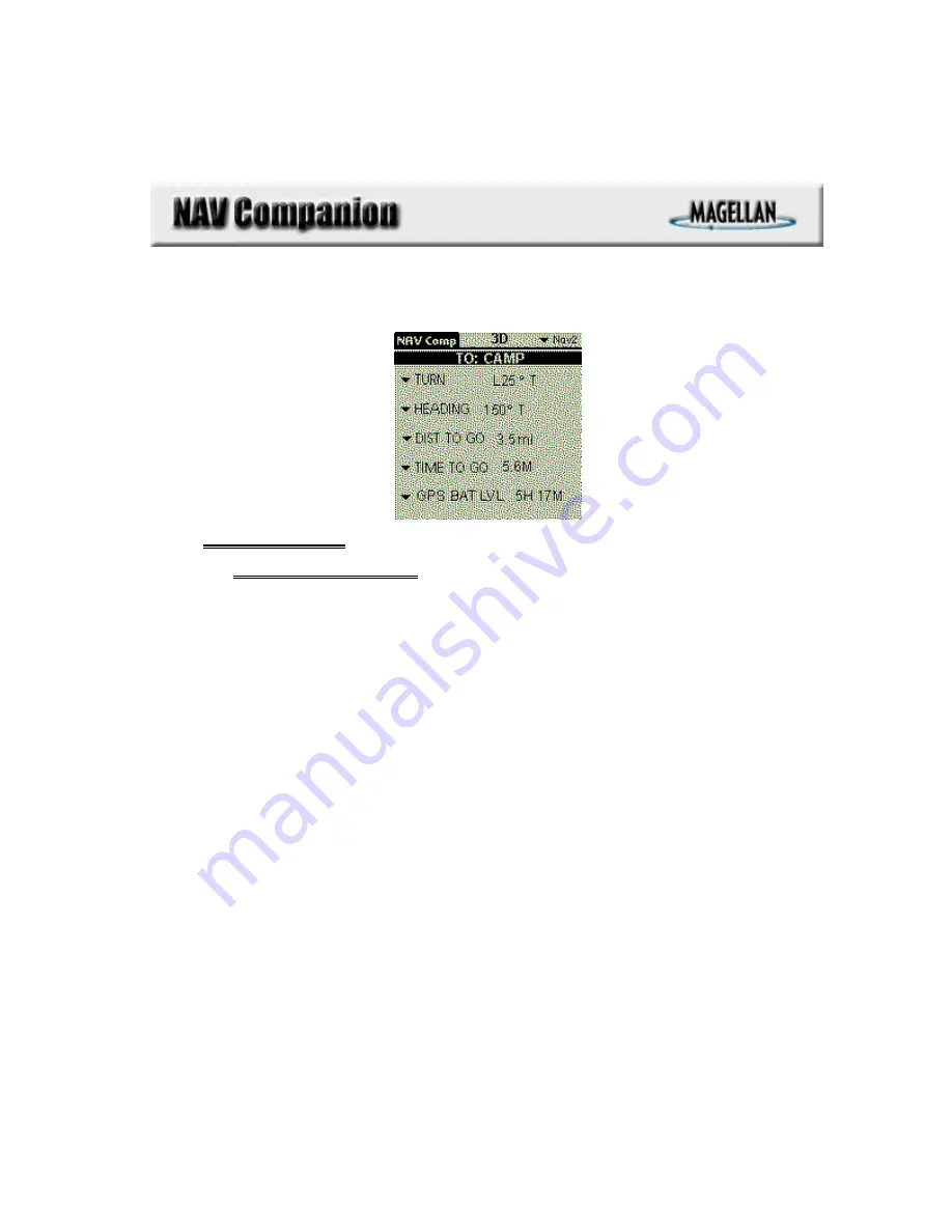 Magellan 980588-01 - GPS Companion For Palm V/Vx Скачать руководство пользователя страница 67