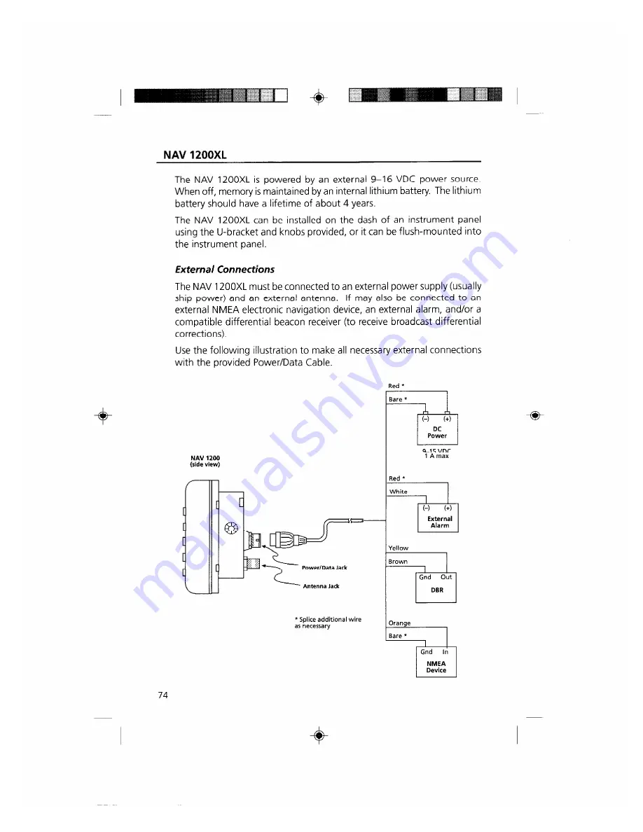 Magellan GPS Satellite Navigator Meridian XL Скачать руководство пользователя страница 83