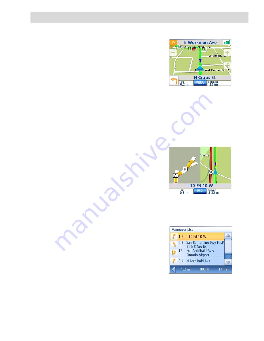 Magellan Maestro 3220 - Automotive GPS Receiver Manual De Usuario Download Page 43