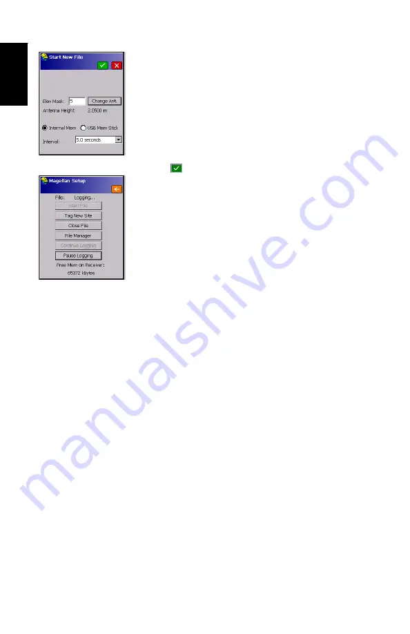 Magellan ProMark 500 Getting Started Manual Download Page 38