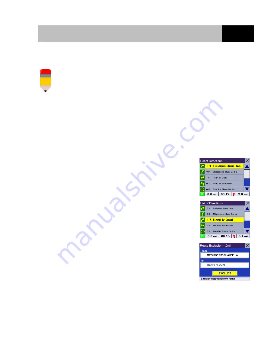 Magellan RoadMate 700 - Automotive GPS Receiver Reference Manual Download Page 45