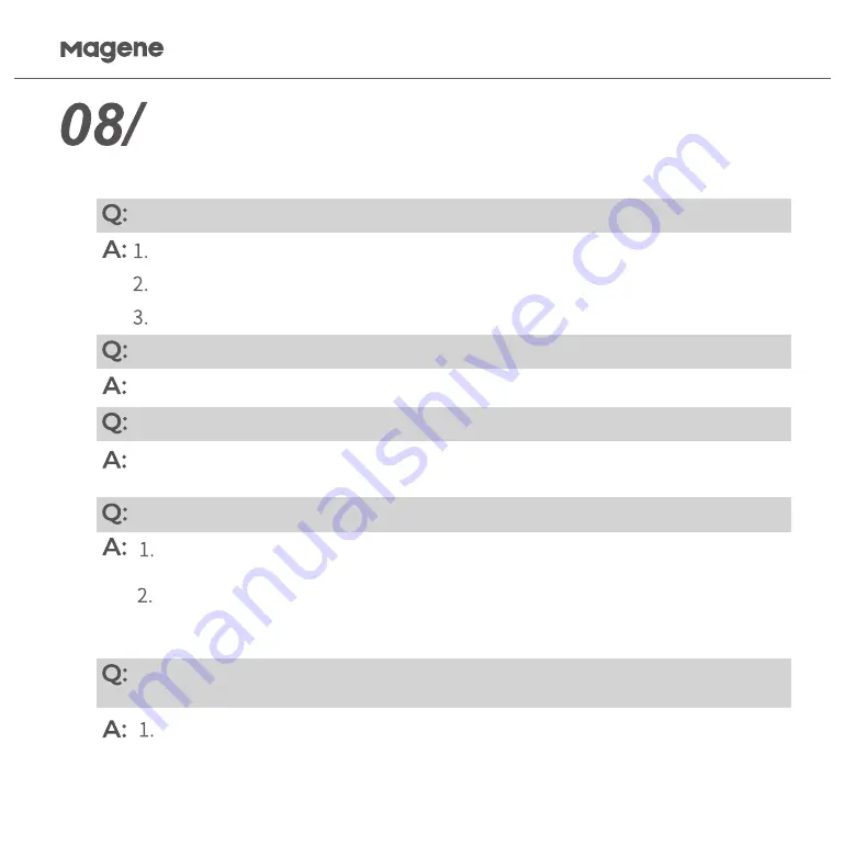 Magene P325 CS Quick Start Manual Download Page 22