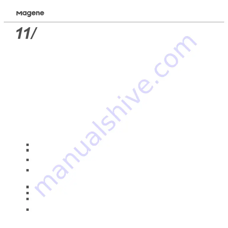 Magene P325 CS Quick Start Manual Download Page 33