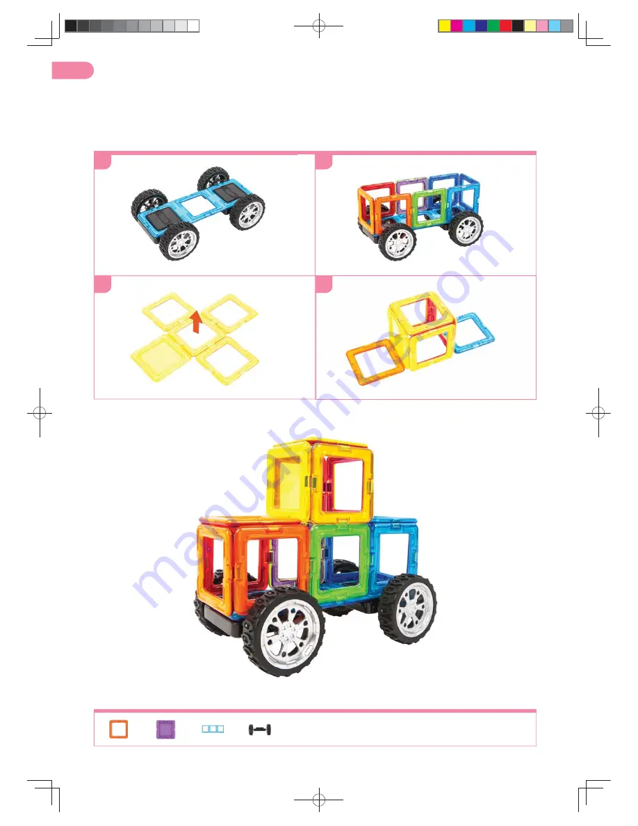 Magformers Brain Master Set Manual Book Download Page 28