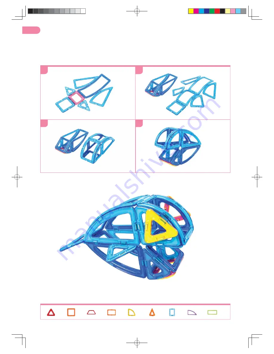 Magformers Brain Master Set Скачать руководство пользователя страница 30