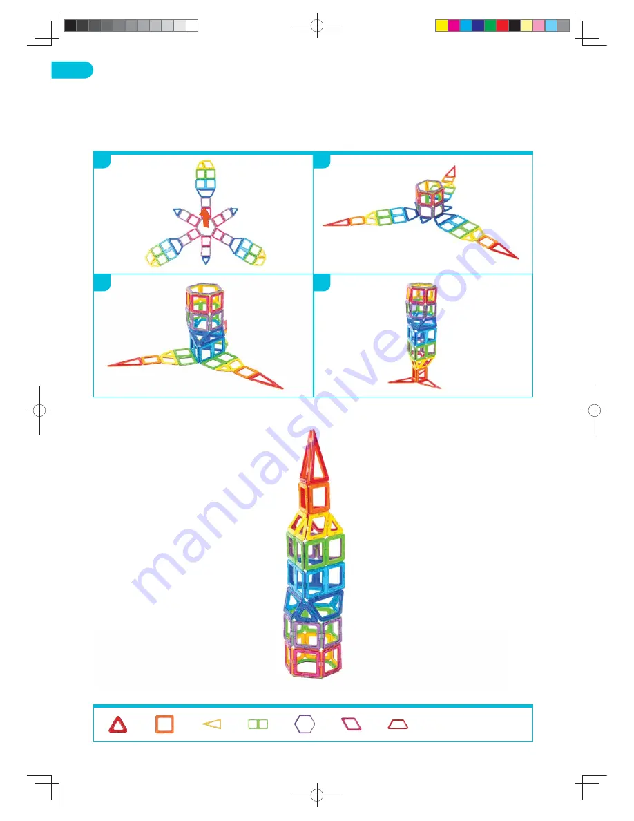 Magformers Brain Master Set Manual Book Download Page 40