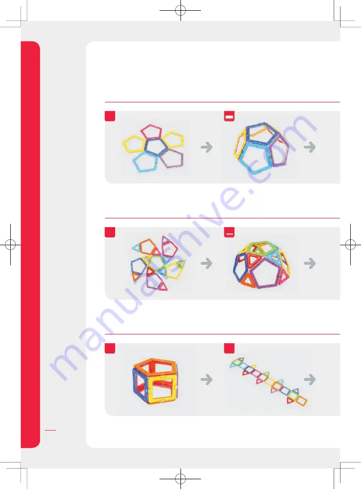 Magformers PENTAGONS 12 Скачать руководство пользователя страница 14