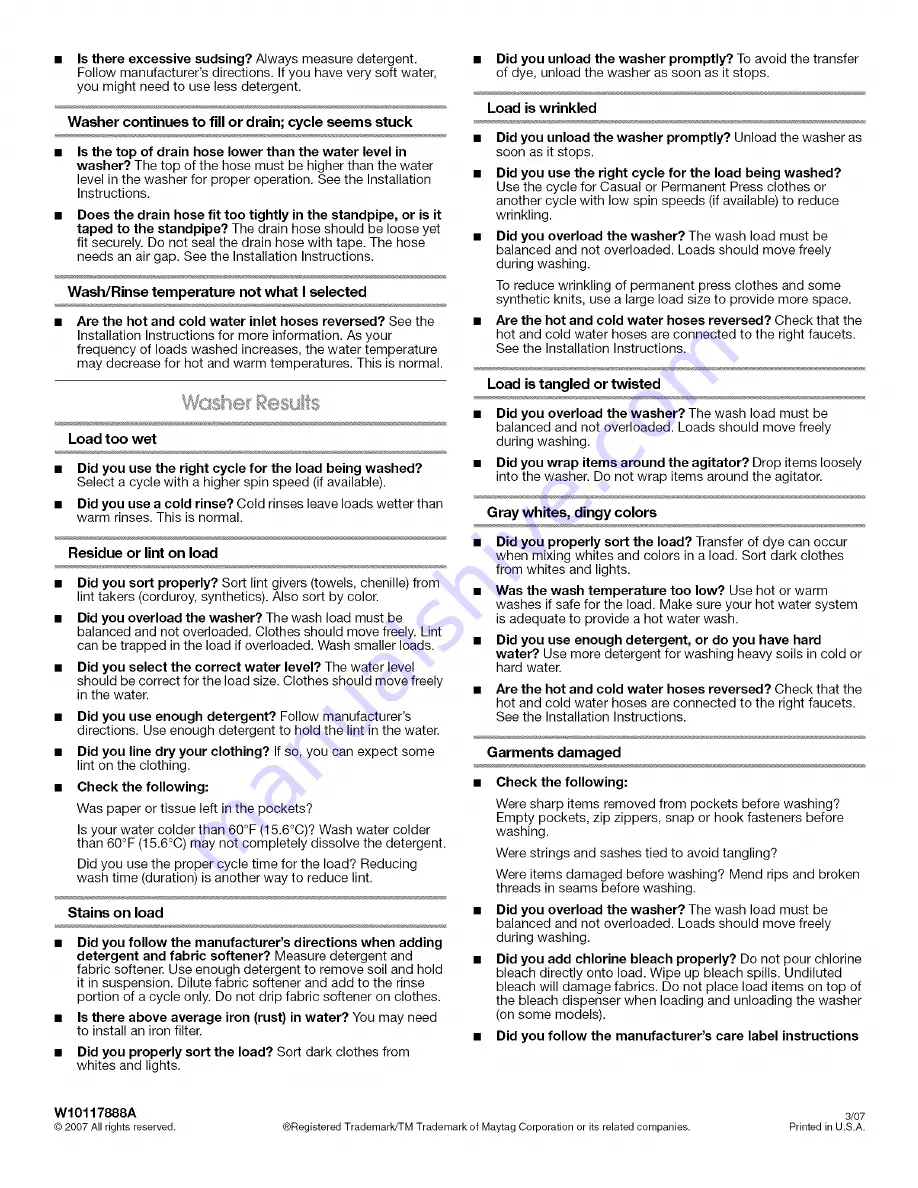 Magic Chef 4KHTW4505TQ0 User Instructions Download Page 6