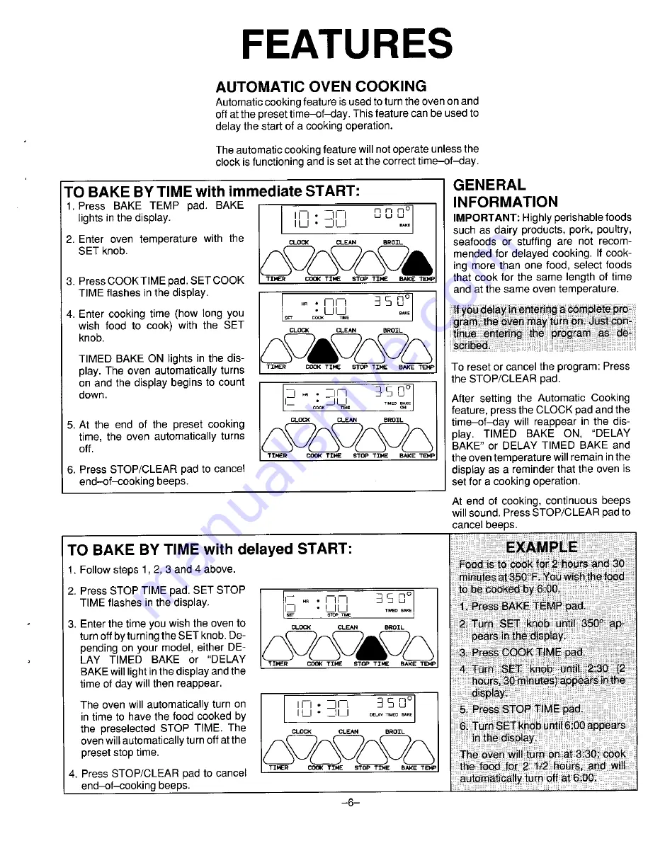 Magic Chef 9875VRV Manual Download Page 6