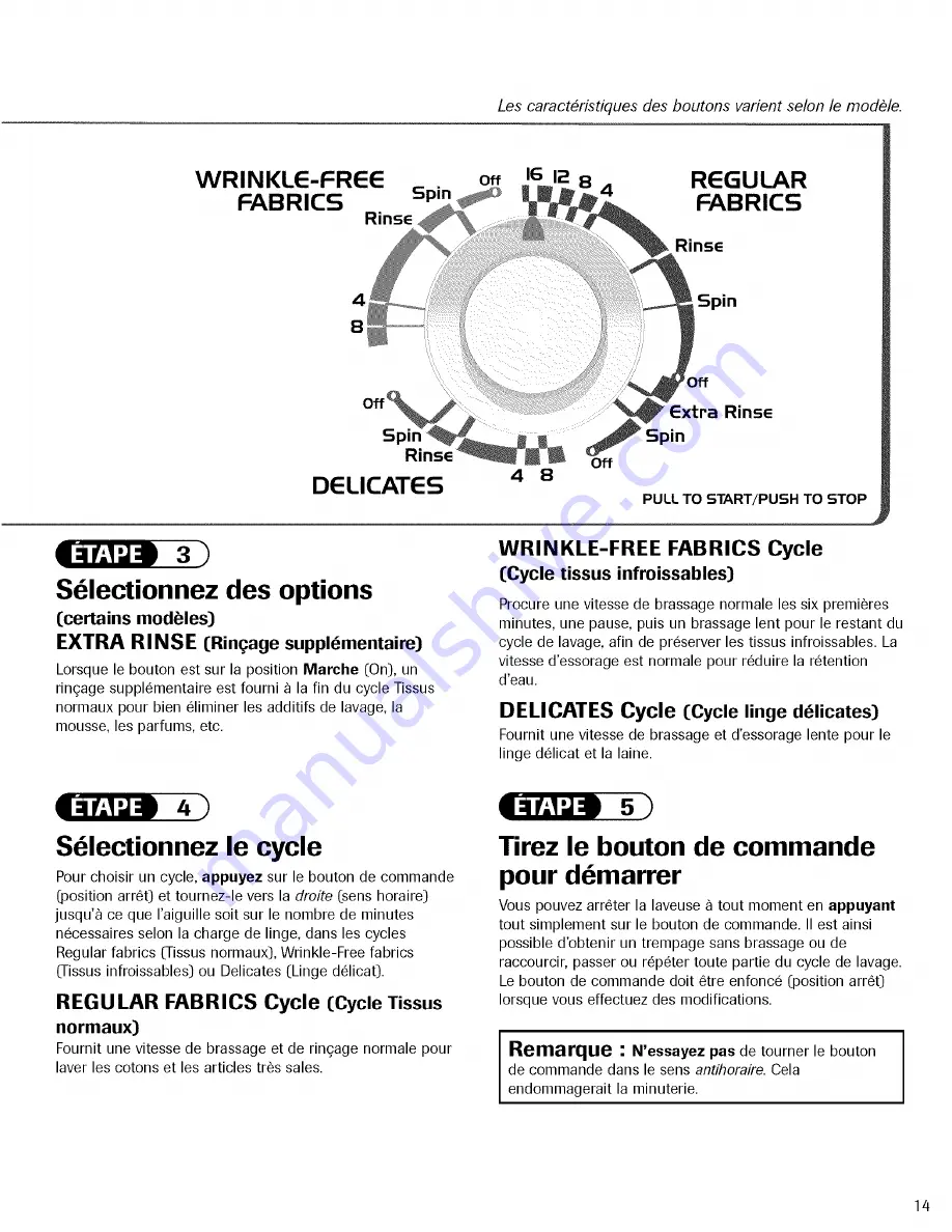 Magic Chef CAV-2 Use & Care Manual Download Page 15