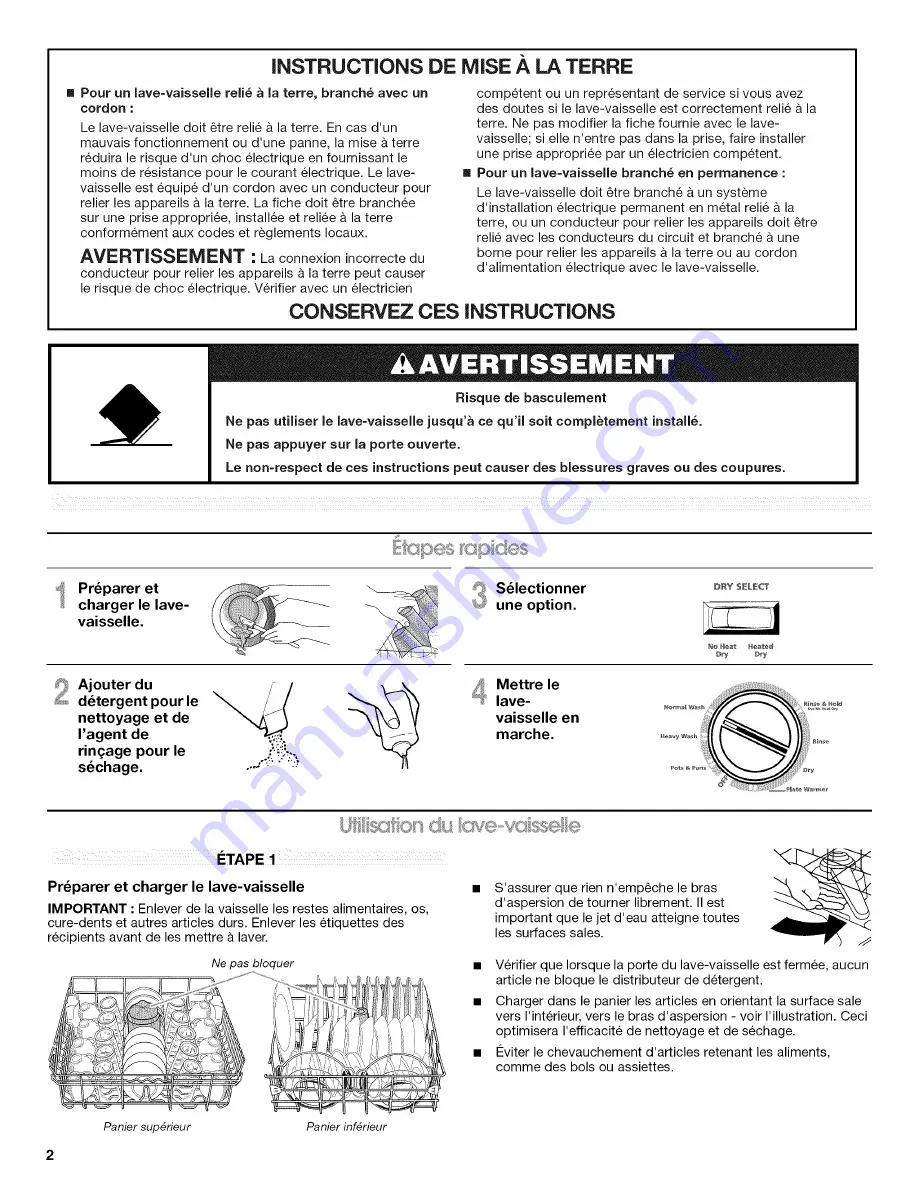 Magic Chef CDB4000AWB0 Скачать руководство пользователя страница 8