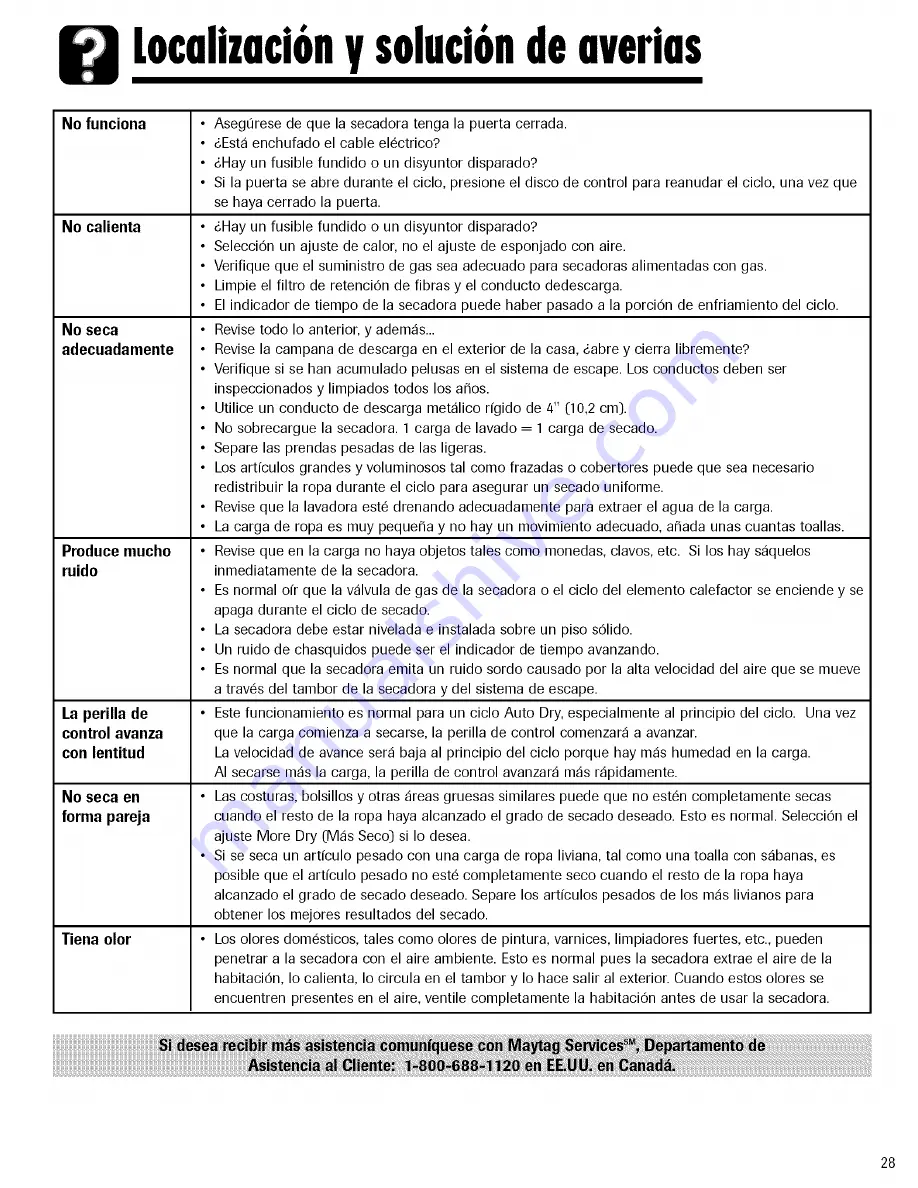 Magic Chef CYE3004AZW Use & Care Manual Download Page 29